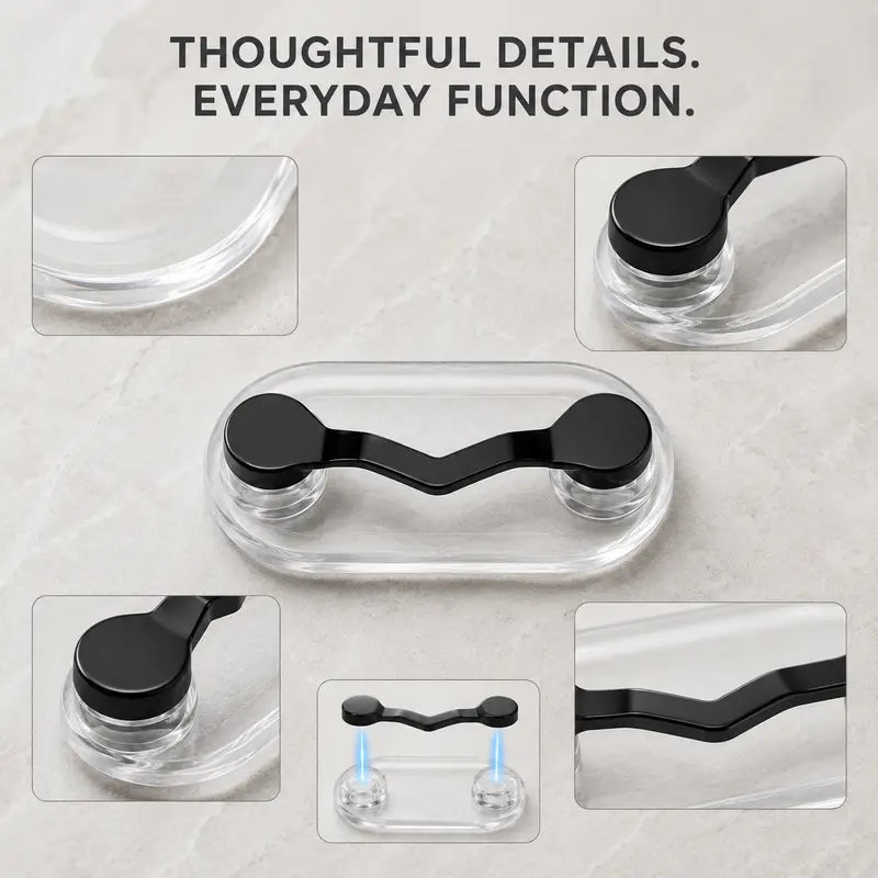Magnetic Glasses Holder - Premium Strength Magnetic Hold - Fits All Frames - Lifetime Warranty 🕶️